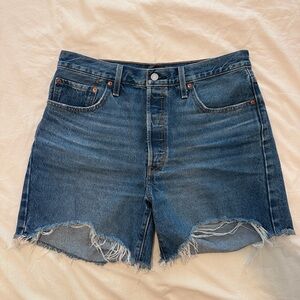Levi’s 501 - Short denim size W32 - High-Rise Raw-Hem